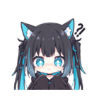 ももちゃんと代理ちゃんスタンプ（個別スタンプ：35）