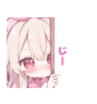 ももちゃんと代理ちゃんスタンプ（個別スタンプ：37）
