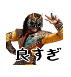 ばかレスラー。(明るく毎日使えるバカ返信)（個別スタンプ：10）