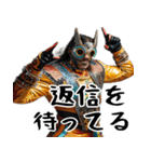 ばかレスラー。(明るく毎日使えるバカ返信)（個別スタンプ：14）