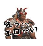 ばかレスラー。(明るく毎日使えるバカ返信)（個別スタンプ：20）