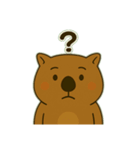 ウォンバットの独り言（個別スタンプ：6）