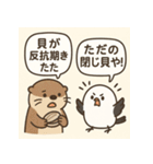 貝の反抗期と小鳥（個別スタンプ：38）