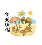 小発喵・さわやか夏スタンプ（個別スタンプ：6）
