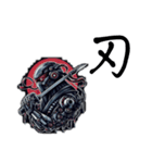 サイボーグ忍者の隠密スタンプV2（個別スタンプ：3）