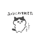 関西弁のハチワレねこさん（個別スタンプ：5）