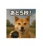 熱血な柴犬（個別スタンプ：28）