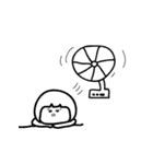手書き文字ステッカー（天気）（個別スタンプ：40）