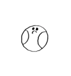ソフトボール田のスタンプ▼（個別スタンプ：16）