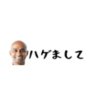 省スペースはげ。毎日使えて超便利返信！（個別スタンプ：17）