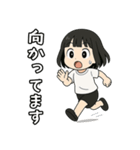 黒髪ショートの女の子（個別スタンプ：20）
