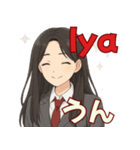 JKスタンプで学ぶインドネシア語♡（個別スタンプ：6）