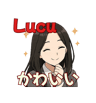 JKスタンプで学ぶインドネシア語♡（個別スタンプ：36）