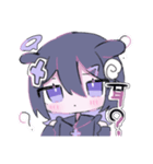 紫ちゃんの日常スタンプ（個別スタンプ：11）