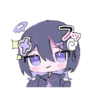 紫ちゃんの日常スタンプ（個別スタンプ：15）