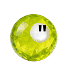 ビリヤード アルファベット（小文字）（個別スタンプ：37）