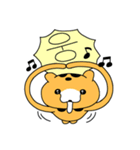 踊るチーターさん（個別スタンプ：11）