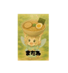 食べ物と妖精のスタンプです（個別スタンプ：8）