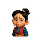 桃太郎①（個別スタンプ：3）