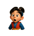 桃太郎①（個別スタンプ：4）