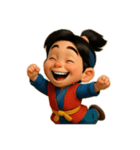桃太郎①（個別スタンプ：9）