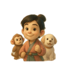 桃太郎②（個別スタンプ：1）