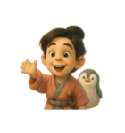 桃太郎②（個別スタンプ：6）