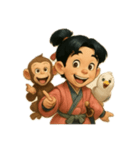 桃太郎②（個別スタンプ：9）