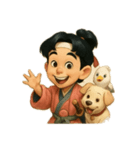 桃太郎②（個別スタンプ：13）