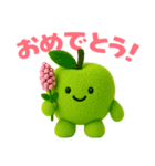 GREEN APPLE Days  - 青リンゴくんスタンプ（個別スタンプ：28）