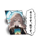毎日美少女・ファンタジー7◆異世界AI女子（個別スタンプ：32）