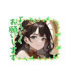 毎日美少女・ファンタジー7◆異世界AI女子（個別スタンプ：37）