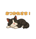 ふわもこ感情スタンプ ノル猫Ver（個別スタンプ：5）