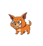 【凶暴な犬】（個別スタンプ：3）