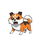 【凶暴な犬】（個別スタンプ：7）