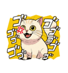 【怒る猫】（個別スタンプ：4）