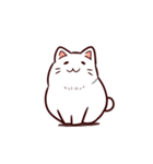 なんかネコのようなやつら（個別スタンプ：1）