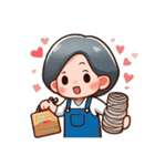 里長寶大嬸（個別スタンプ：4）