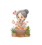 里長寶大嬸（個別スタンプ：10）