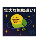 インコと宇宙の旅@SFW（個別スタンプ：6）