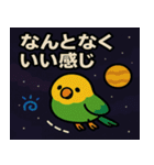 インコと宇宙の旅@SFW（個別スタンプ：17）