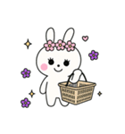 日常白うさぎ②（個別スタンプ：13）