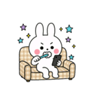日常白うさぎ②（個別スタンプ：22）