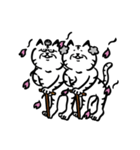 途艸のけっこう使えるユルい猫 part5（個別スタンプ：24）