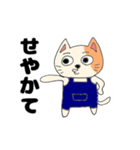 関西弁を喋る三毛猫（個別スタンプ：4）