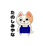 関西弁を喋る三毛猫（個別スタンプ：11）