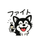 チワワとポメラニアンとチワワとポメチワ（個別スタンプ：5）