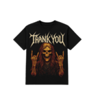 メタルバンドTシャツで会話（個別スタンプ：3）