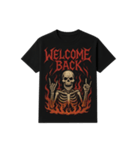メタルバンドTシャツで会話（個別スタンプ：8）