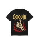 メタルバンドTシャツで会話（個別スタンプ：10）